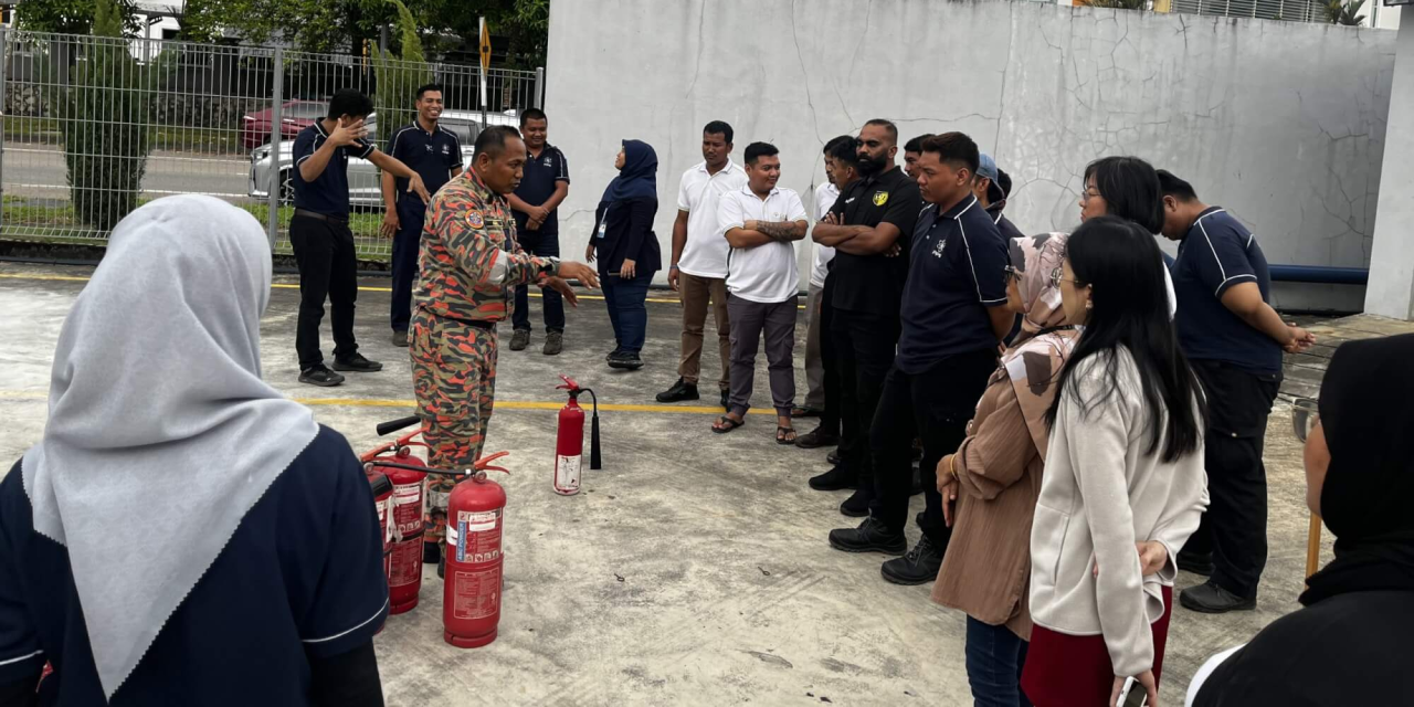 BOMBA ERT HAZMAT TRAINING 2024 Power Plug Busduct Sdn Bhd